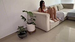 They Left My Stepsister Alone, So I Ended Up Fucking Her Passionately