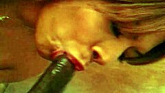 Thot Tranny Deepthroats Big Black Cock