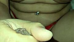 Big tits homemade brunette gets a big cock for anal sex