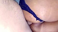 Wow, my stepdaughter's big ass is perfect for anal spreading and gaping!