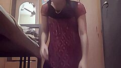 desi creampie queen focuses on her boob exercises