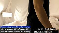 Kalani Luana sucks dick twice before doctor fucks her in POV