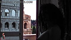 Double anal fisting for lady ana in colosseum