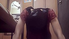 desi creampie queen focuses on her boob exercises