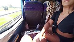 Leaked Video Of 18yo Latina Caught Sucking Pornstar On Bus