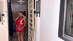 Cuckold surprises with wheelchair guy for a new dick experience after years