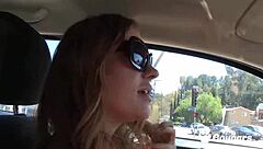 Sovereign Syre inserts big vibrator into her tight asshole for orgasm