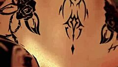 Trans girl rides dildo in VR and cums intensely