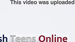 british nurse stretches tight cunt with fucking machine, so wild! 😈