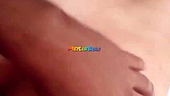 Latina babe screams as I finish inside during real amateur pounding.