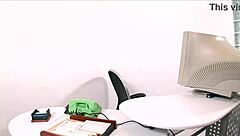 Damn, Aletta the brunette milf secretary banged by boss!