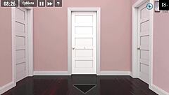 Slut Poses Horny in Bathing Masturbation and Cunilingus 69