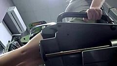 i saw this teen squirting extremely in the gym