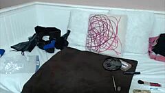 Maxine X Squirts Wet Pussy in Cam Show Lingerie