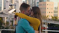 What He's Been Dreaming Of: Office Sex With Curvy Teen Bodybuilder