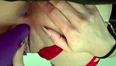 beautiful latina masturbates at home in mexican setting