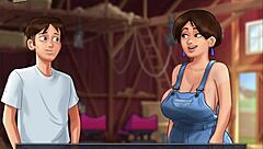 i'm playing summertime saga episode 208 with erotic elements