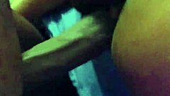 Ebony Granny Takes Massive Cock Deep Inside