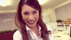 drunk boss embraces nana ueyama in empty office