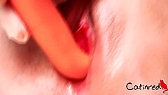 I-I fingered my wet pussy with a vibrator and had an orgasm