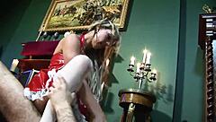 naughty french maid toni samantha fucks her master hard