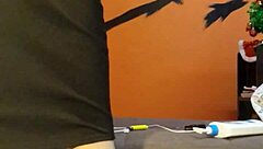 I said, 'Having fun with the bisexual dildo toy'