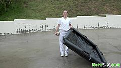 Petite Blonde Teen 18+ Girl Prepares Client For Nuru Massage And Craves Huge Hard Cock - Katie Kush Victor Ray