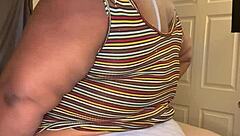 Pregnant BBW's Creamy Pussy Pounds Hard