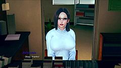 Cute Curvy Teen Plays Game Leading To Huge Tits Action!