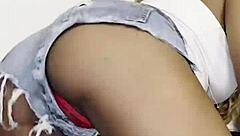 Young Brazilian Vicky Menage Twerks Seductively With Her Big Natural Tits And Sexy Ass