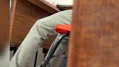 Mexican teacher seduces student in wild public classroom sex