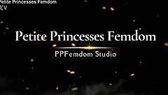 Hard facesitting femdom in tight yoga pants with petite 18+ mistress kira