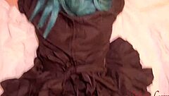 full service maid gets her pussy squirting in doggystyle