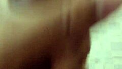Guy humiliated while jerking his small dick