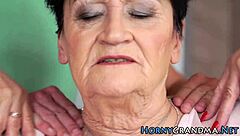 Granny Gets Banged Hard at the Gym in Public