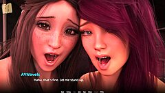 curvy fat babe with big tits in 3d