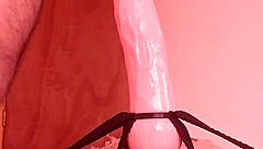 Riding anal dildo up the ass!