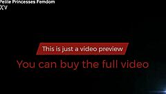 Hard facesitting femdom in tight yoga pants with petite 18+ mistress kira