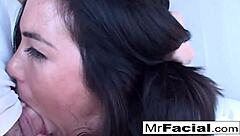 ashley loves sloppy sucking and facials