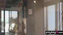 Does passionate ebony beauty victoria antoinette reveal her tight black pussy?