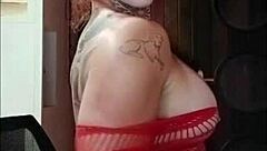 Tattooed Fitness Babe Dedicates Sensual Video To City Viewers On Red