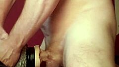 Hard Fucking My Toy and Showing Asshole While Edging to Cum