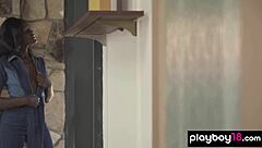 Does passionate ebony beauty victoria antoinette reveal her tight black pussy?