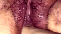 hey, hairy bbw milf gets fisted and squirting with toys?