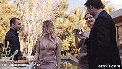 Kenzie Madison got bored and her partner instead of having a party, she just wanted to fuck