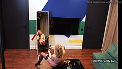 Czech Milf Masturbating In Front Of Mirror