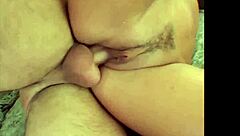 A girl is getting fucked hard by a guy with passion