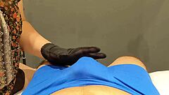 She refuses handjob in femdom session