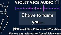 Female student dominates life art model with rough hair pulling and choking