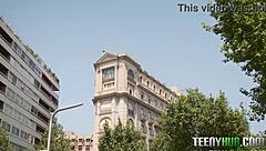 Petite Spanish Blonde Is Desperate For American Cock Angelique Lapiedra Don Mulatito